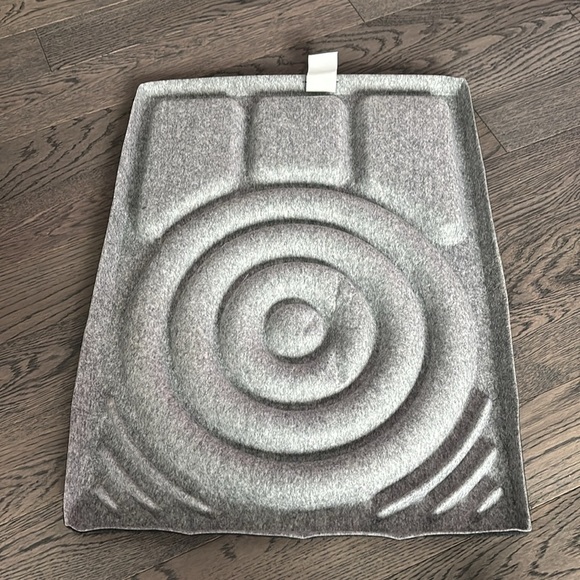 Ikea Dark Grey  Felt jewelry Tray drawer inside 22”/10” - Picture 5 of 8